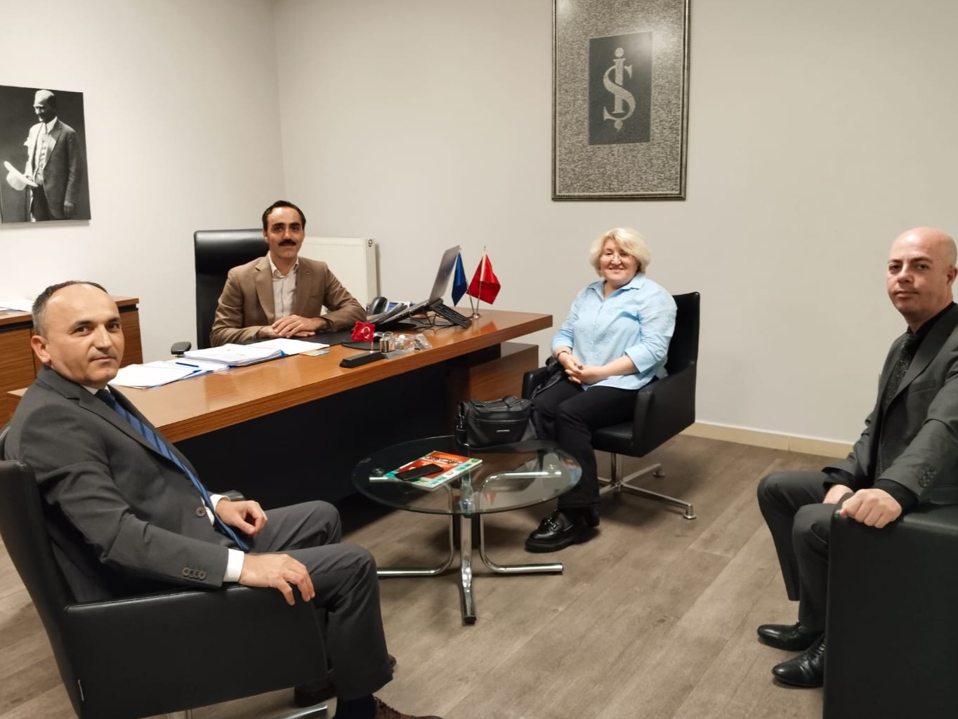 Başkanlığımızdan İş Bankası Kastamonu Şube Müdürü Vedat Hindioğlu'na Ziyaret